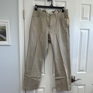 NWT Men's Berle Vintage KhakiPants - Size 34/30